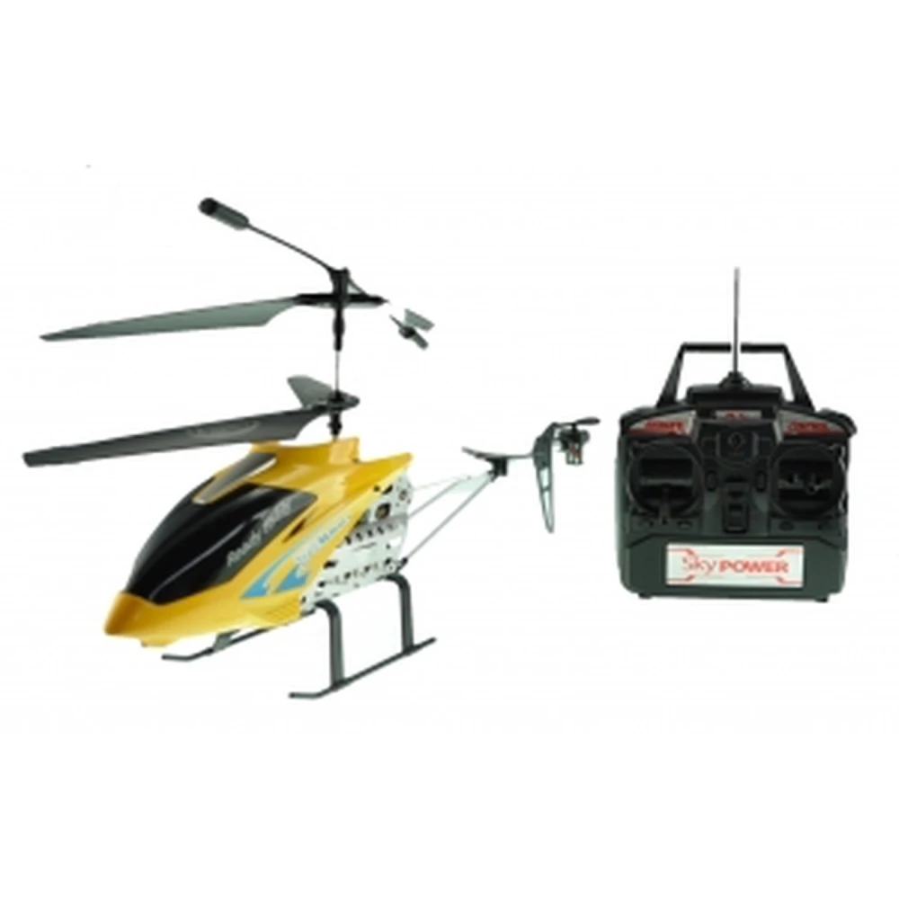 RC vrtuľník model DH8001 červený 48 cm s 3,5 kanálmi a gyroskopom