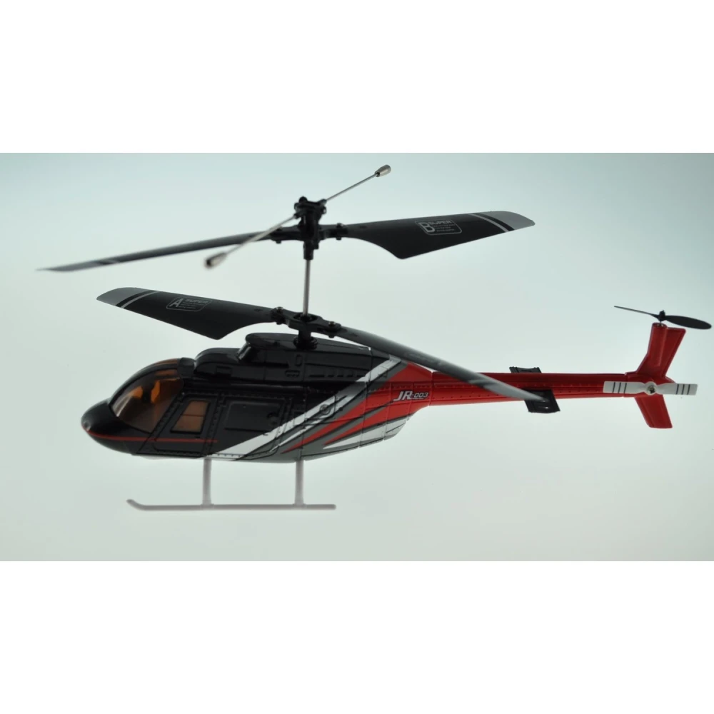 Helicóptero RC A68667 con led en la cola encendido