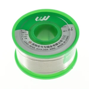 Bezolovnatý pájkovací drôt 0.8 mm Sn99 Ag0.3 Cu0.7, 100 g