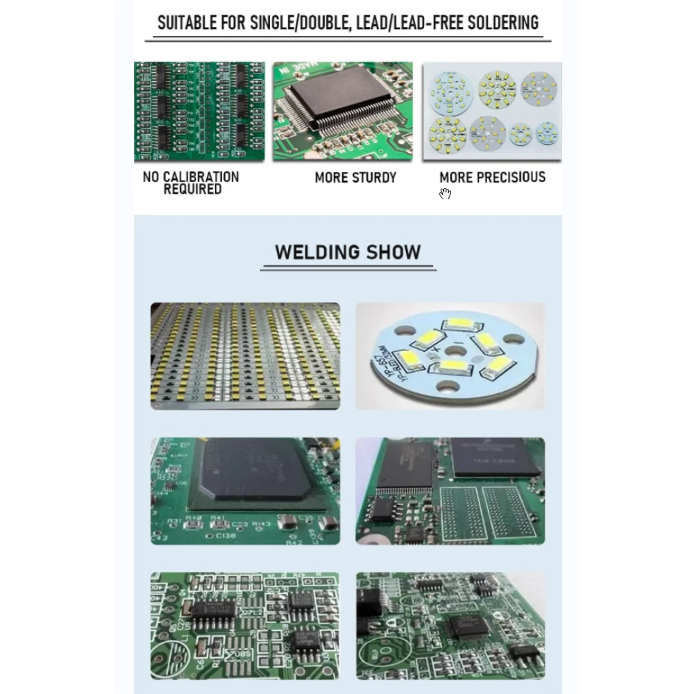 Infračervená reflow pec T-962A Puhui V2.0 na SMD a BGA