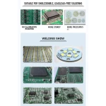 Infračervená reflow pec T-962A Puhui V2.0 na SMD a BGA