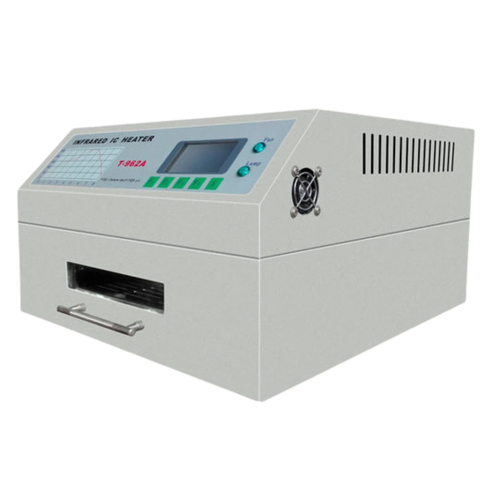 Infračervená reflow pec T-962A Puhui V2.0 na SMD a BGA