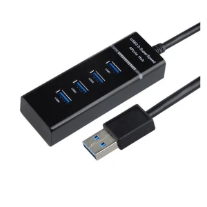 satkit USB 3.0 hub so 4 portmi, vypínačom a vysokou rýchlosťou pre PC a Mac
