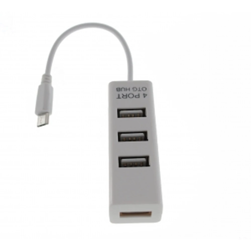 Hub USB OTG Micro USB Android 4 porty