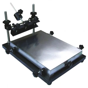 Ručná tlačiareň spájkovacej pasty SMT so šablónami 440x320mm