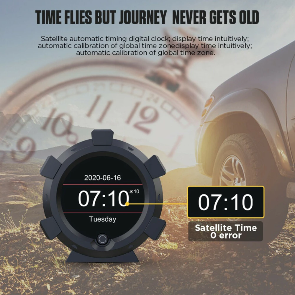 Multifunkčný sklonomer Autool X95 s multiosovým gyroskopom a GPS