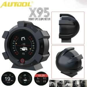 Multifunkčný sklonomer Autool X95 s multiosovým gyroskopom a GPS