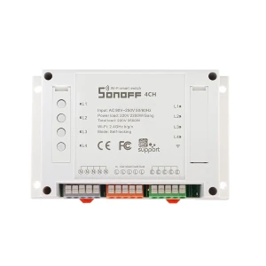 Sonoff WiFi spínač 4 kanály pre smart domácnosť