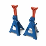 Sada 2 Podperných Stojanů 12 Ton s Dvojitou Poistkou — Nastaviteľné Oceľové Jack Stands 46-76 cm pre Auto, Dodávku, Nákladiak a Stroje TSX TOOL