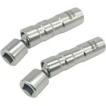 Sada 2 flexibilných magnetických nástrčných kľúčov na sviečky 14 mm a 16 mm TSX TOOL