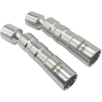 Sada 2 flexibilných magnetických nástrčných kľúčov na sviečky 14 mm a 16 mm TSX TOOL
