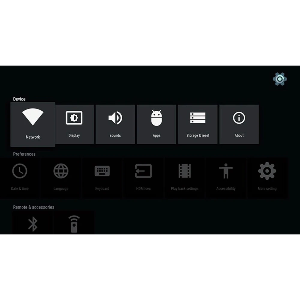 Kii Pro DVB-S2/DVB-T2 Android TV Box 2GB/16GB 4K