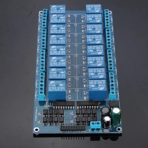 satkit Sada 16 relé 12V pre Arduino so 16 kanálmi - Kompatibilná satkit