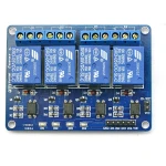 Kompatibilný kit 4 relé 5V pre Arduino - 4-kanálové ovládanie