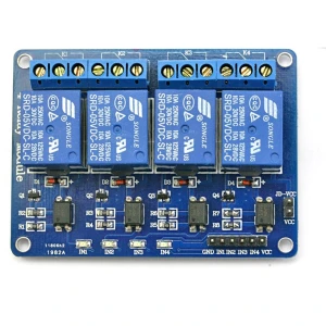 Kompatibilný kit 4 relé 5V pre Arduino - 4-kanálové ovládanie