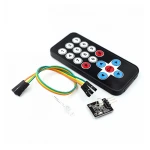 IR diaľkový ovládač kit pre Arduino so senzorom IR 38kHz a ultratenkým ovládačom