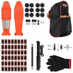 Sada na opravu defektov pneumatík Moto Bicykel 81 dielov Knôty Dierovač Tubeless