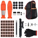Sada na opravu defektov pneumatík Moto Bicykel 81 dielov Knôty Dierovač Tubeless