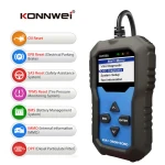 Konnwei KW350 diagnostický skener pre kompletný systém VW Audi Seat Skoda