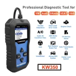 Konnwei KW350 diagnostický skener pre kompletný systém VW Audi Seat Skoda