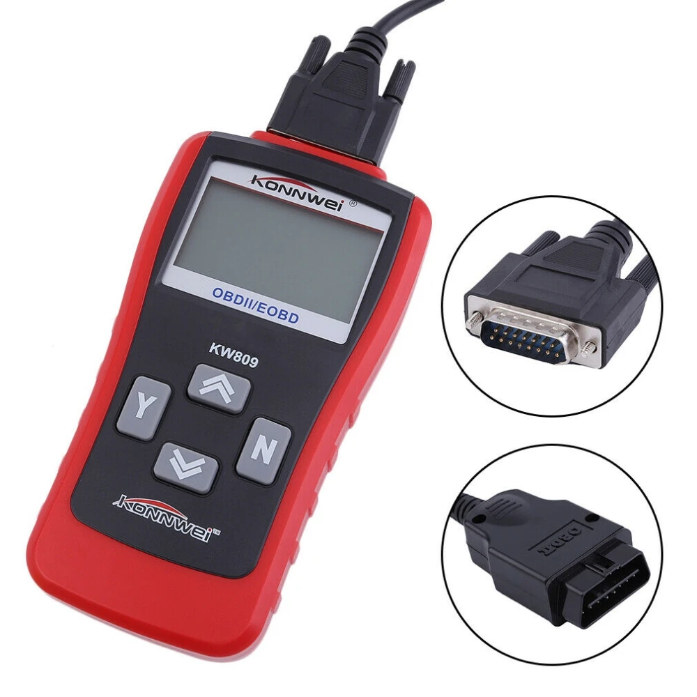 Konnwei KW809 diagnostický skener Volkswagen, Seat, Audi a Skoda