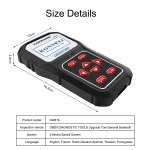 KONNWEI KW818 OBD2 skener: čítačka chýb OBDII pre autá od 1996