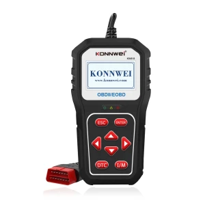 KONNWEI KW818 OBD2 skener: čítačka chýb OBDII pre autá od 1996