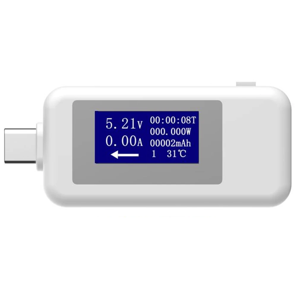 KWS1802C USB tester merac prúdu USB-C s digitálnym displejom