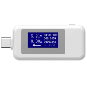 KWS1802C USB tester merac prúdu USB-C s digitálnym displejom