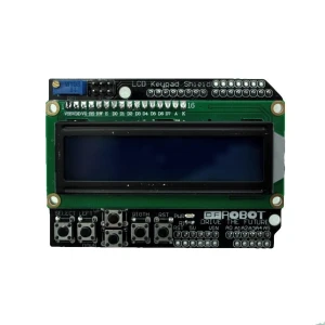 LCD Keypad Shield LCD1602 kompatibilný s Arduino s displejom a tlačidlami