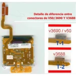 LCD Motorola V3688 s flex káblom na opravu a výmenu