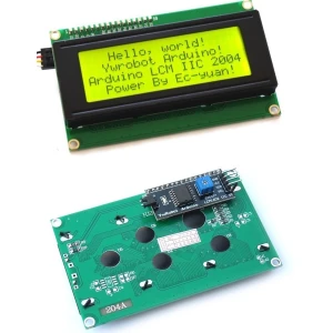 satkit Zelený LCD 20x4 znakov so sériovým IIC/I2C pre Arduino
