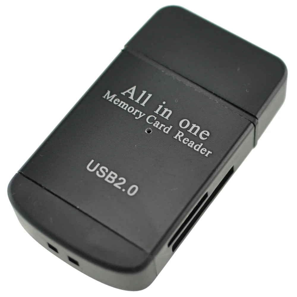USB 2.0 čítačka pamäťových kariet all-in-one pre Micro SD, MMC, SDHC, TF a M2