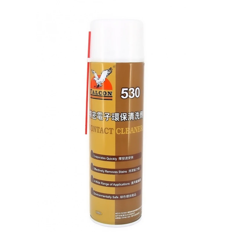 Čistič kontaktov Falcon 530 spray 550ml na displeje a elektroniku