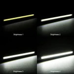 Nabíjateľná LED dielenská lampa so 4 režimami a magnetom pre dielňu a autá