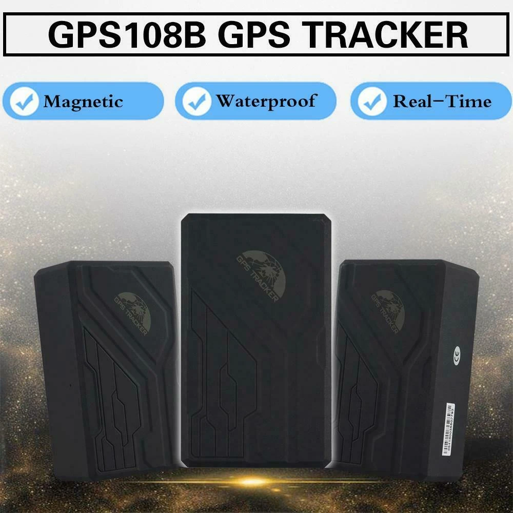 GPS lokátor s dlhou výdržou do auta TK108B so SOS alarmom a magnetickým uchytením