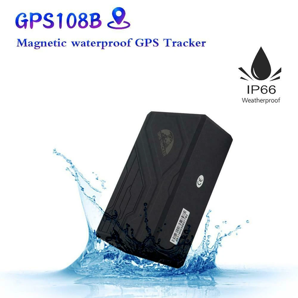 GPS lokátor s dlhou výdržou do auta TK108B so SOS alarmom a magnetickým uchytením