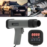 Digitálna indukčná časovacia lampa pre autá a motorky 12V s kliešťami