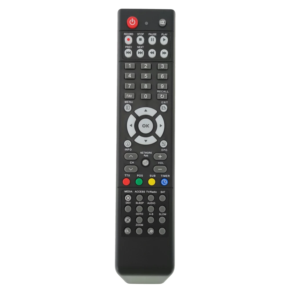 Kompatibilný diaľkový ovládač pre Openbox V8 Combo - čierny