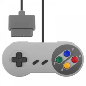Kompatibilný ovládač Nintendo SNES – Gamepad SFC pre Super Famicom a Super NES