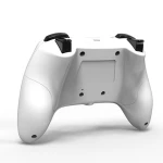 Kompatibilný PS4 ovládač biely bezdrôtový DoubleShock 4