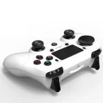 Kompatibilný PS4 ovládač biely bezdrôtový DoubleShock 4