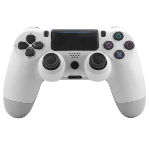 Kompatibilný bezdrôtový ovládač PS4 biely DoubleShock 4