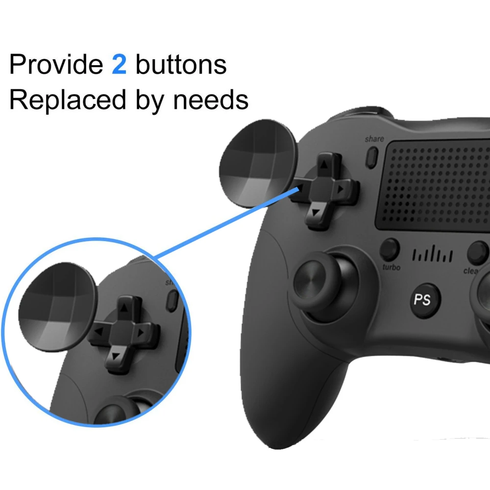 Bezdrôtový kompatibilný ovládač PS4 čierny DoubleShock 4