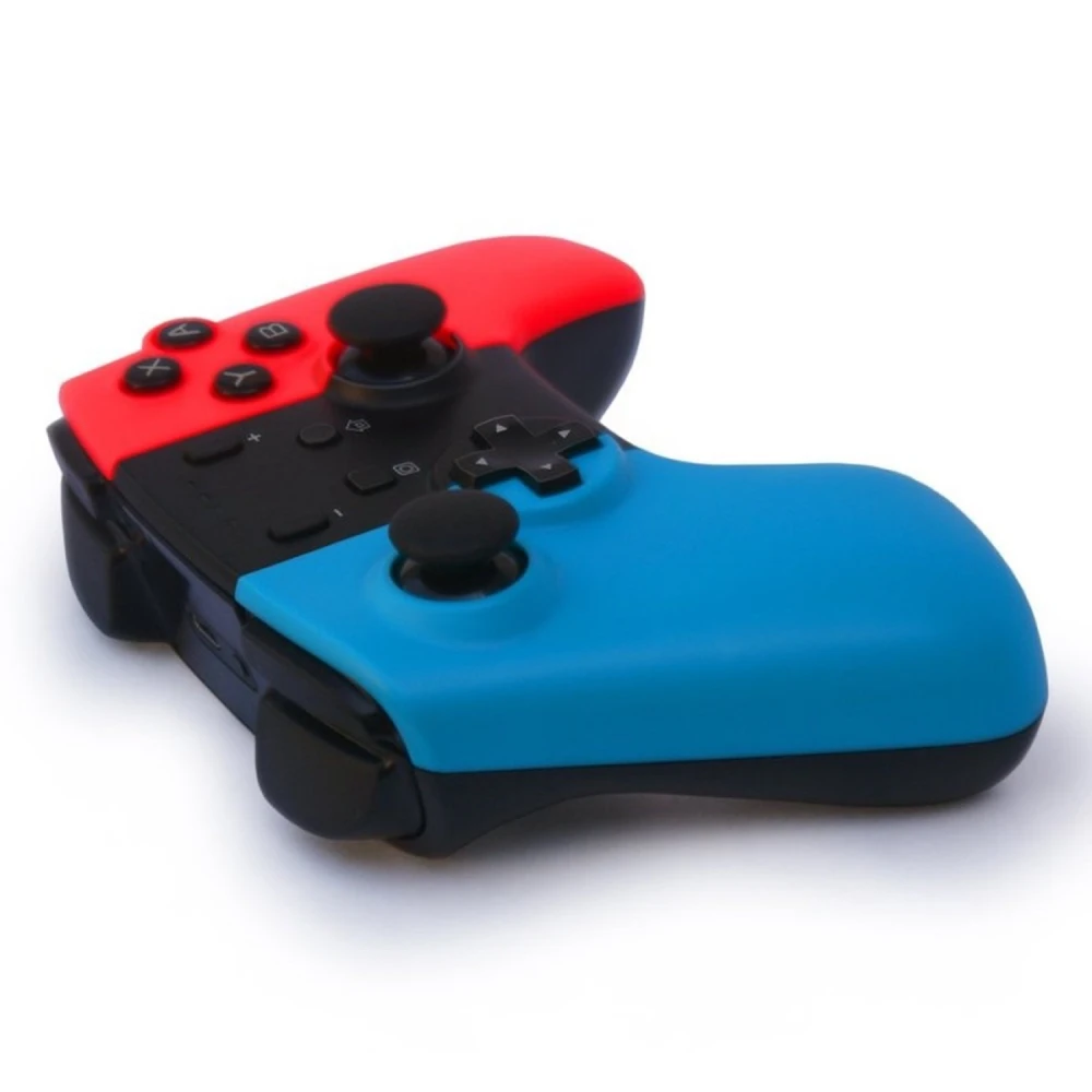 Bezdrôtový ovládač kompatibilný s Nintendo Switch - modrý a červený joystick