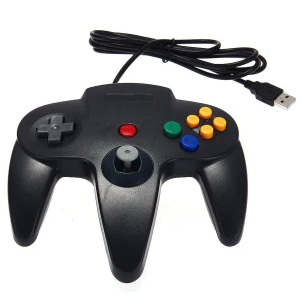 satkit USB ovládač Nintendo 64 pre PC a Mac - klasický retro N64 ovládač