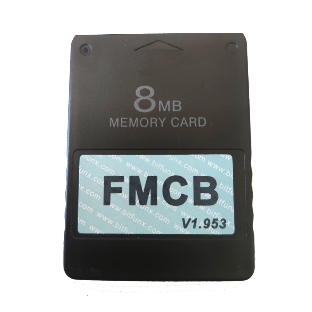 McBoot FMCB 1.953 Sony PlayStation2 PS2 8MB pamäťová karta OPL ESR HD