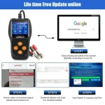 Konnwei KW600 12V tester batérií do auta a motorky