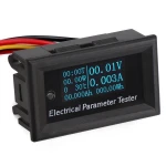7 v 1 merač energie s OLED displejom DC 33V 3A od satkit
