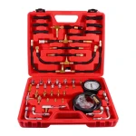Merač tlaku vstrekovania paliva pre auto a kamión TU-443 0-140 PSI